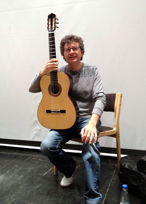 Guitarist Marco Socías in Tampere 2013